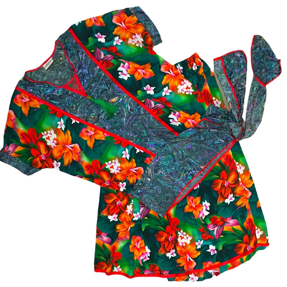 Maggie Shepherd | Vintage Floral Skirt & Top Set
